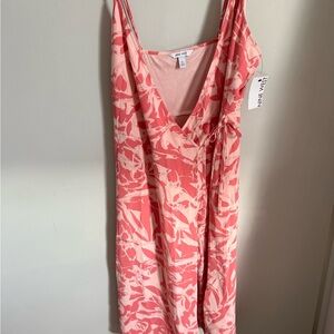 Nine West NEW XL Dress Pink Floral Dress